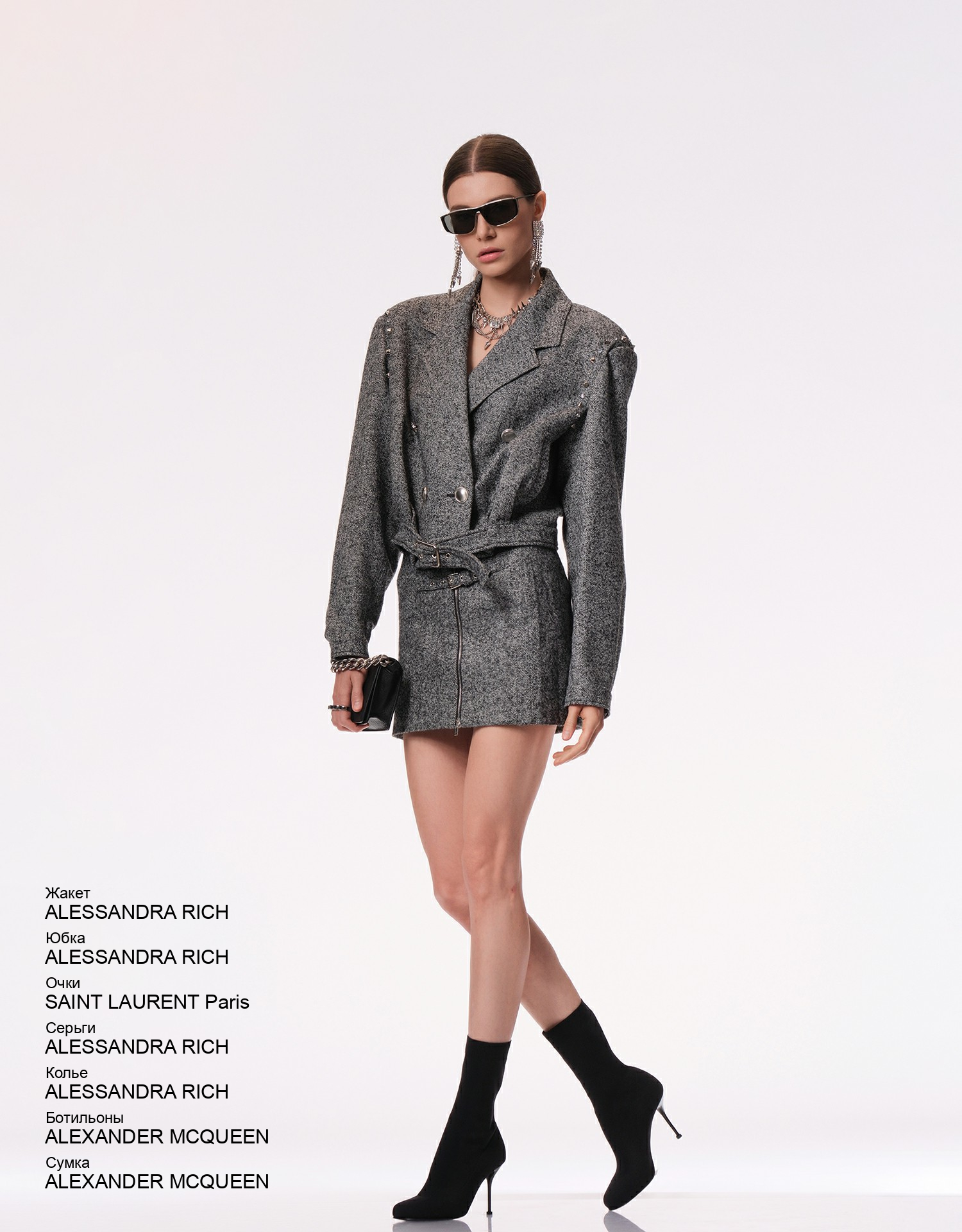 SAINT LAURENT Paris Очки look