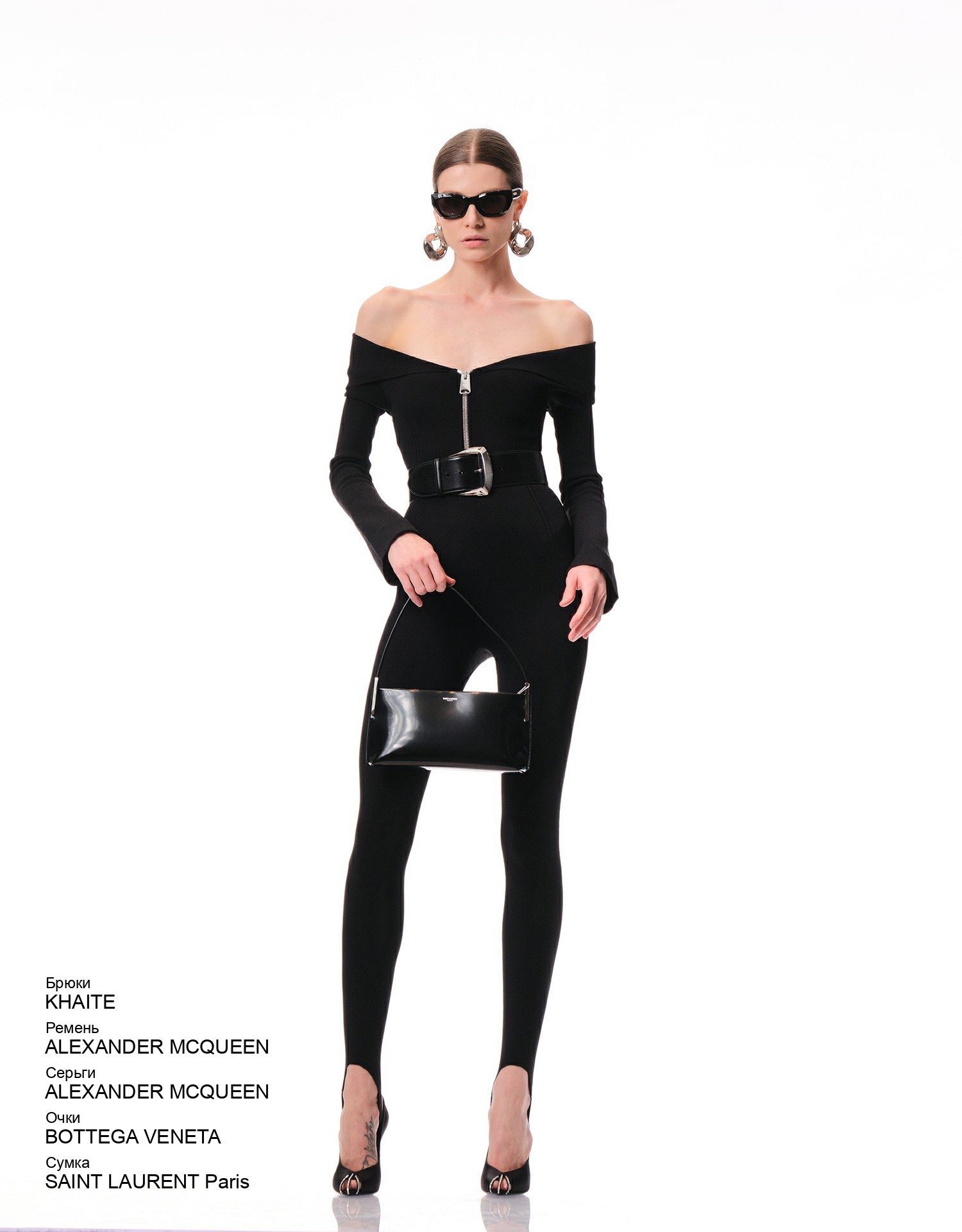 SAINT LAURENT Paris Туфли look