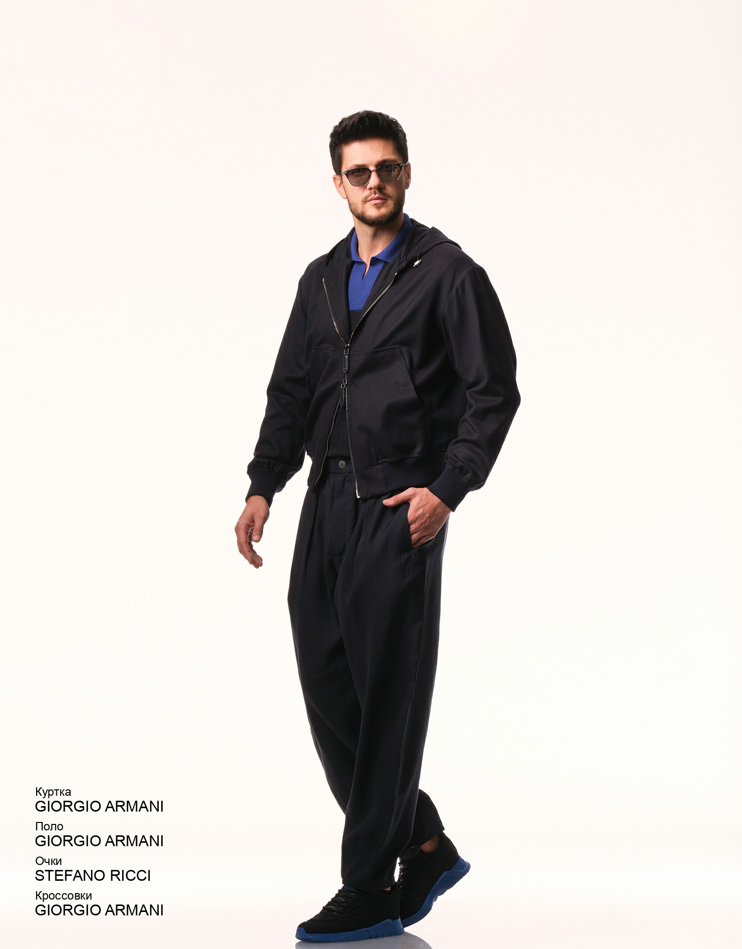 GIORGIO ARMANI Поло look