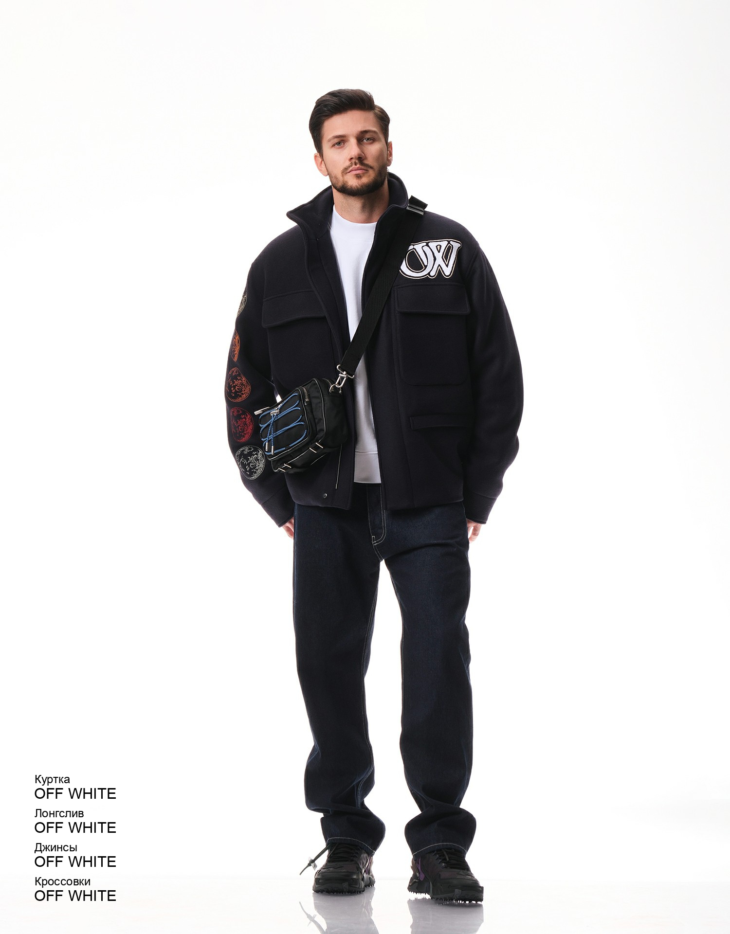 OFF WHITE Джинсы look