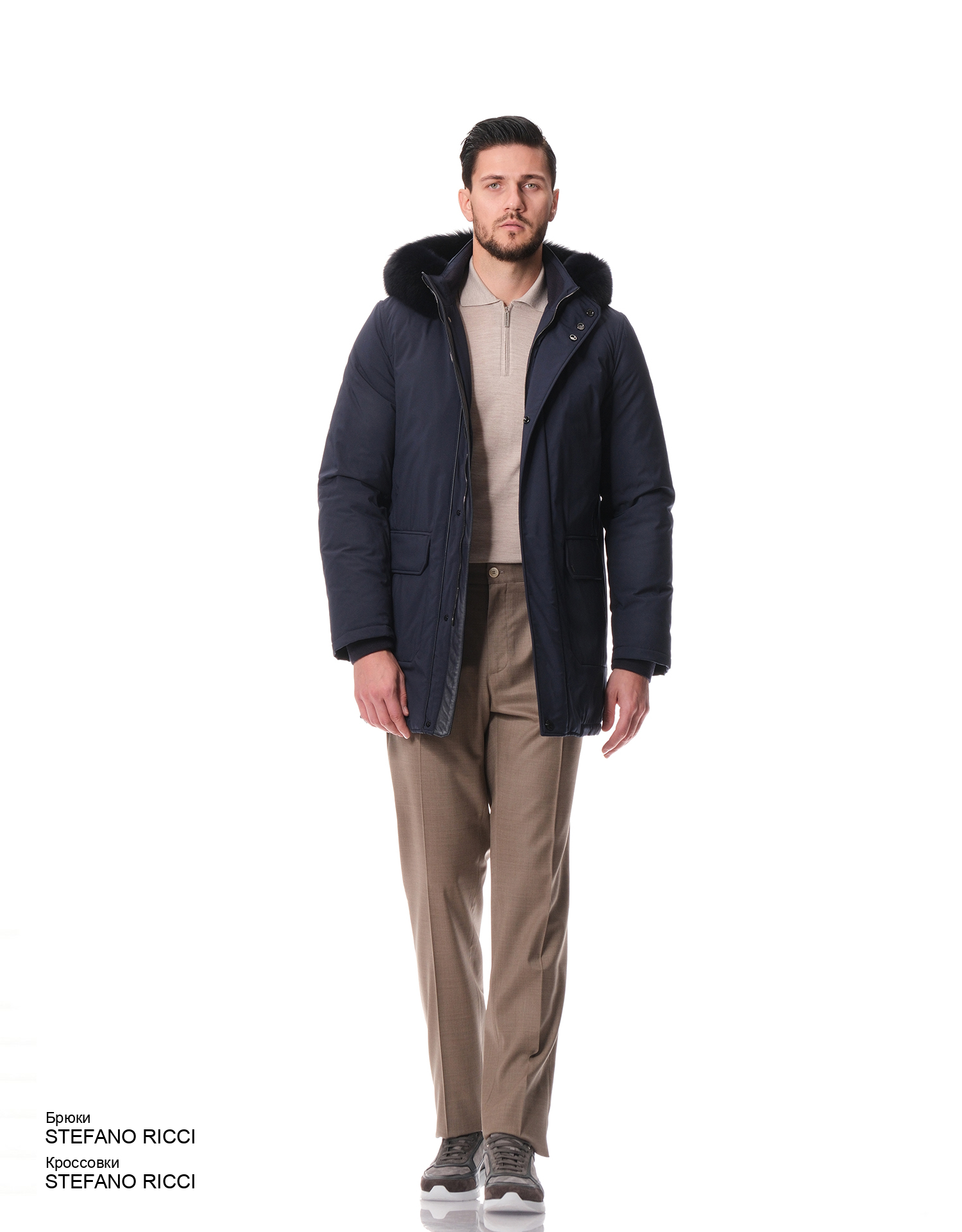 STEFANO RICCI Брюки look