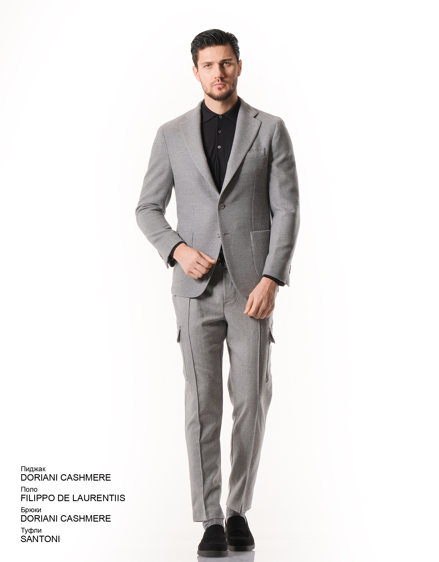 FILIPPO DE LAURENTIIS Поло look