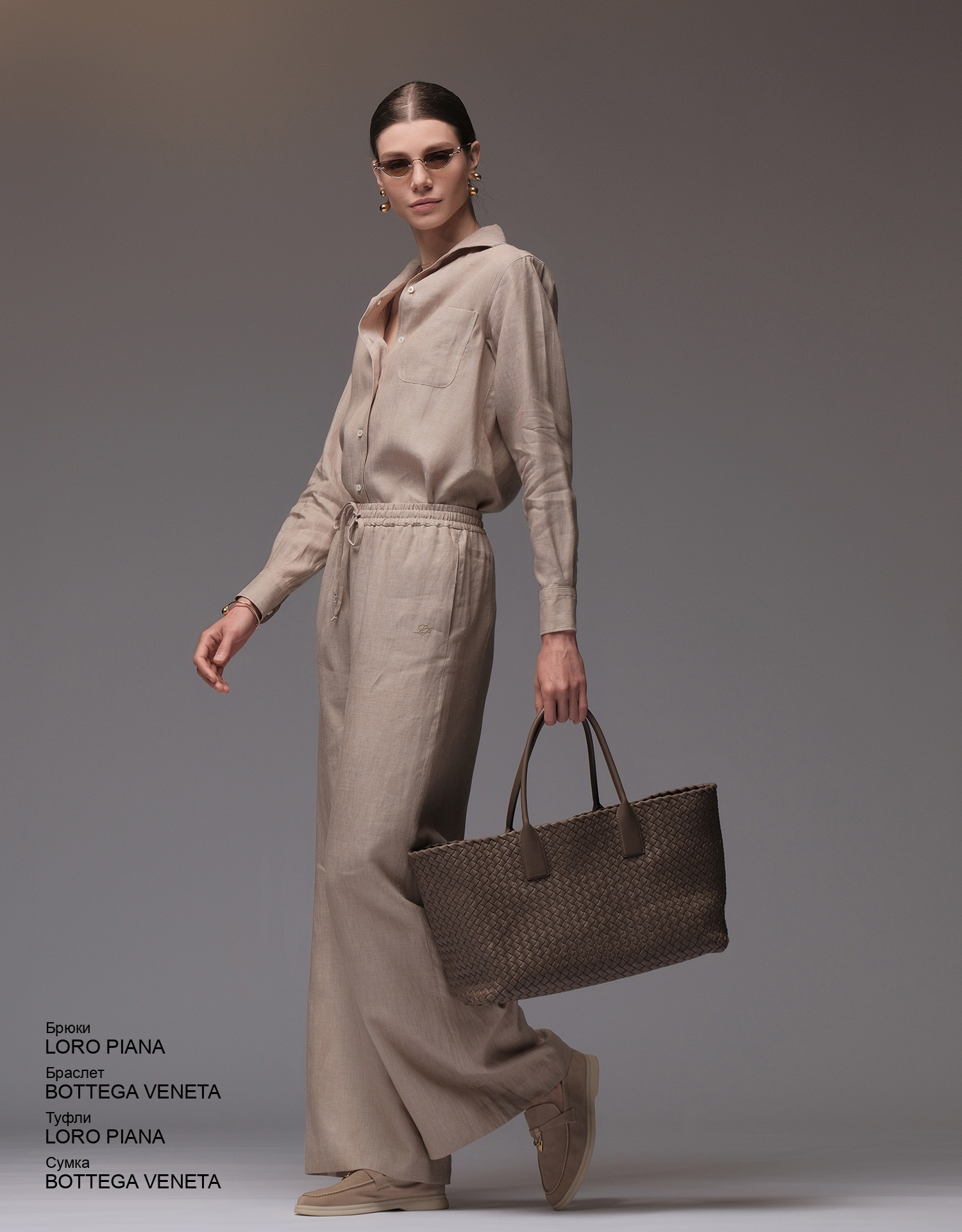 LORO PIANA Туфли look