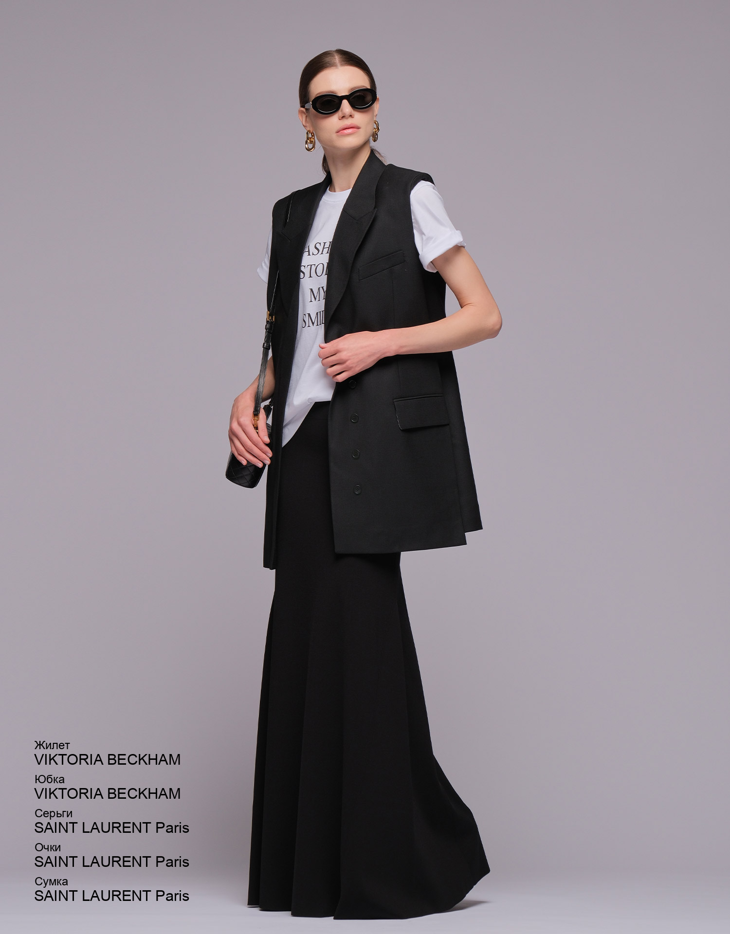 SAINT LAURENT Paris Очки look