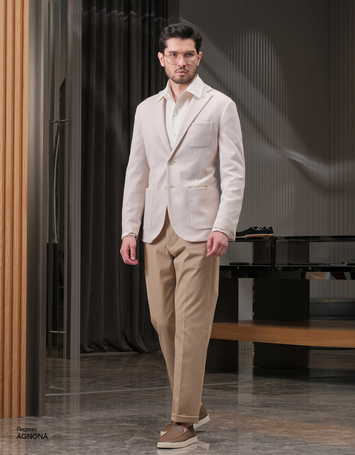 AGNONA Брюки look