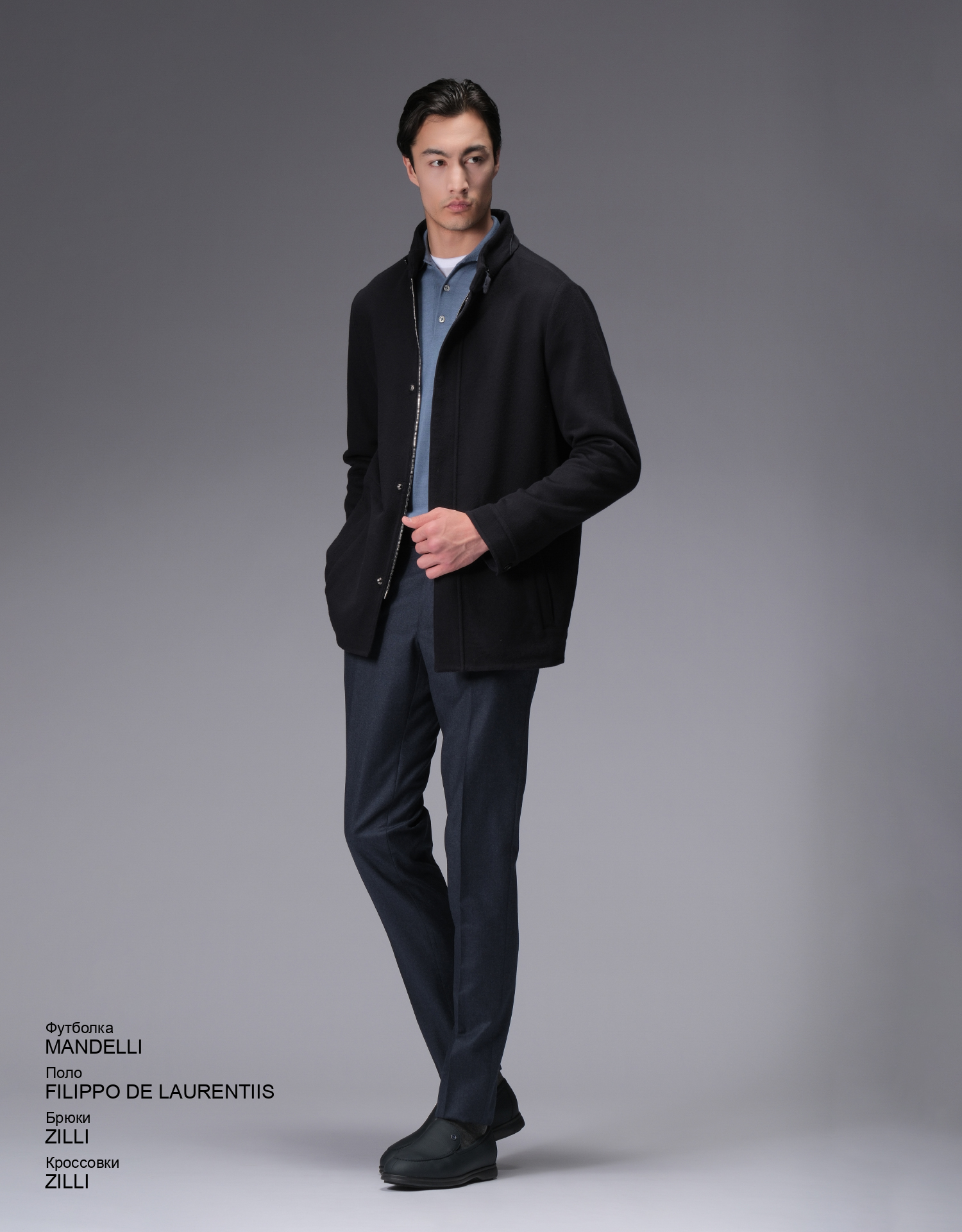 FILIPPO DE LAURENTIIS Поло look