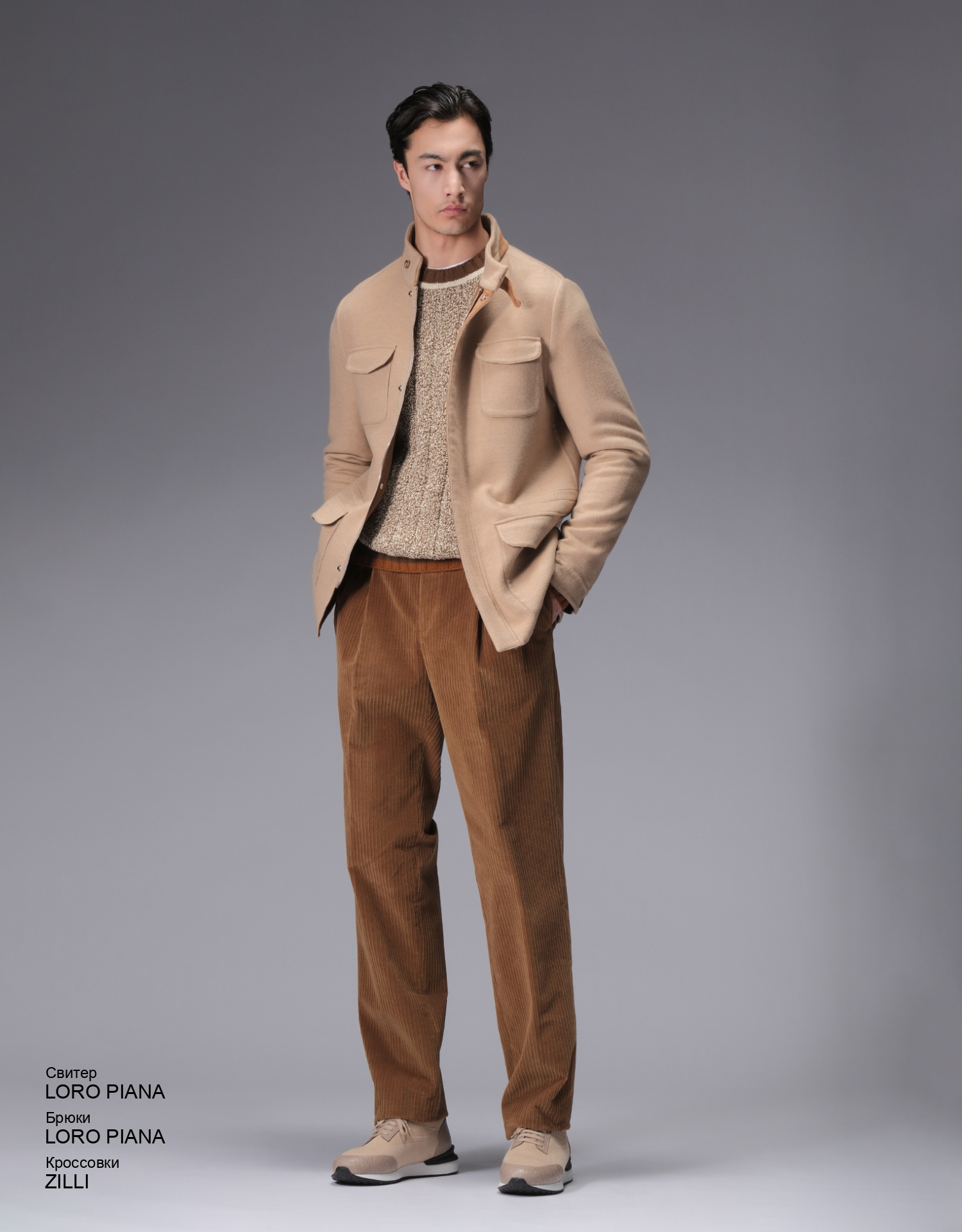 LORO PIANA Свитер look