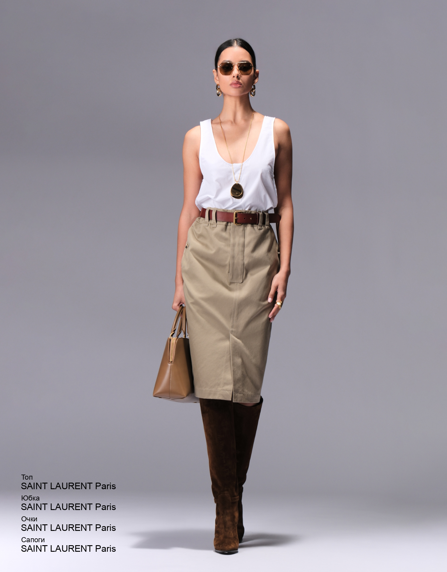 SAINT LAURENT Paris Очки look