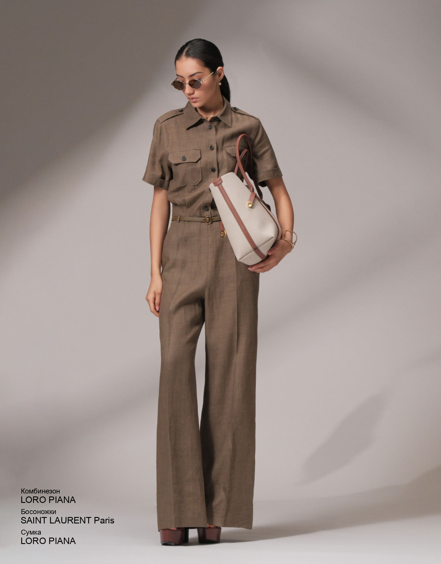 SAINT LAURENT Paris Босоножки look