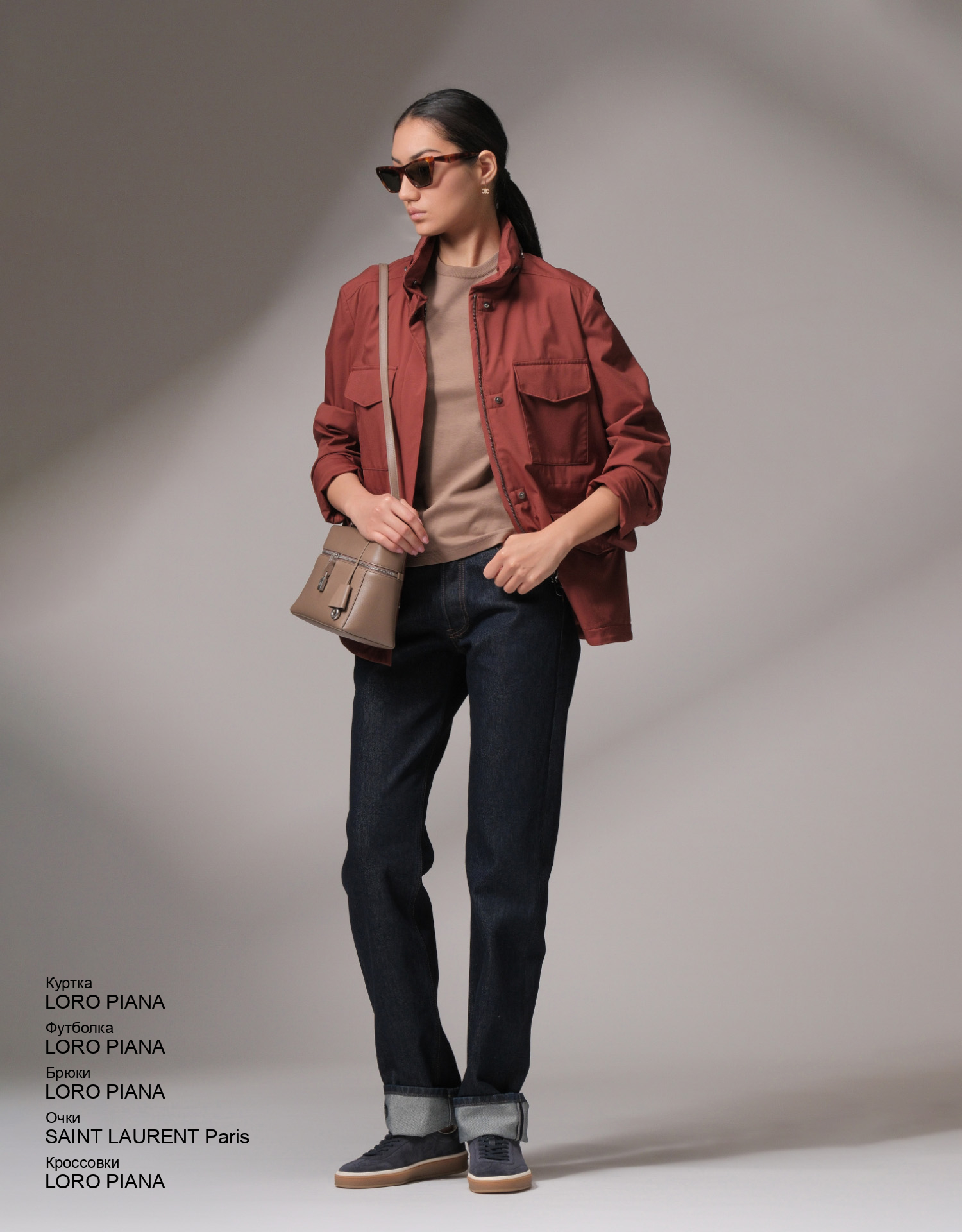 LORO PIANA Футболка look