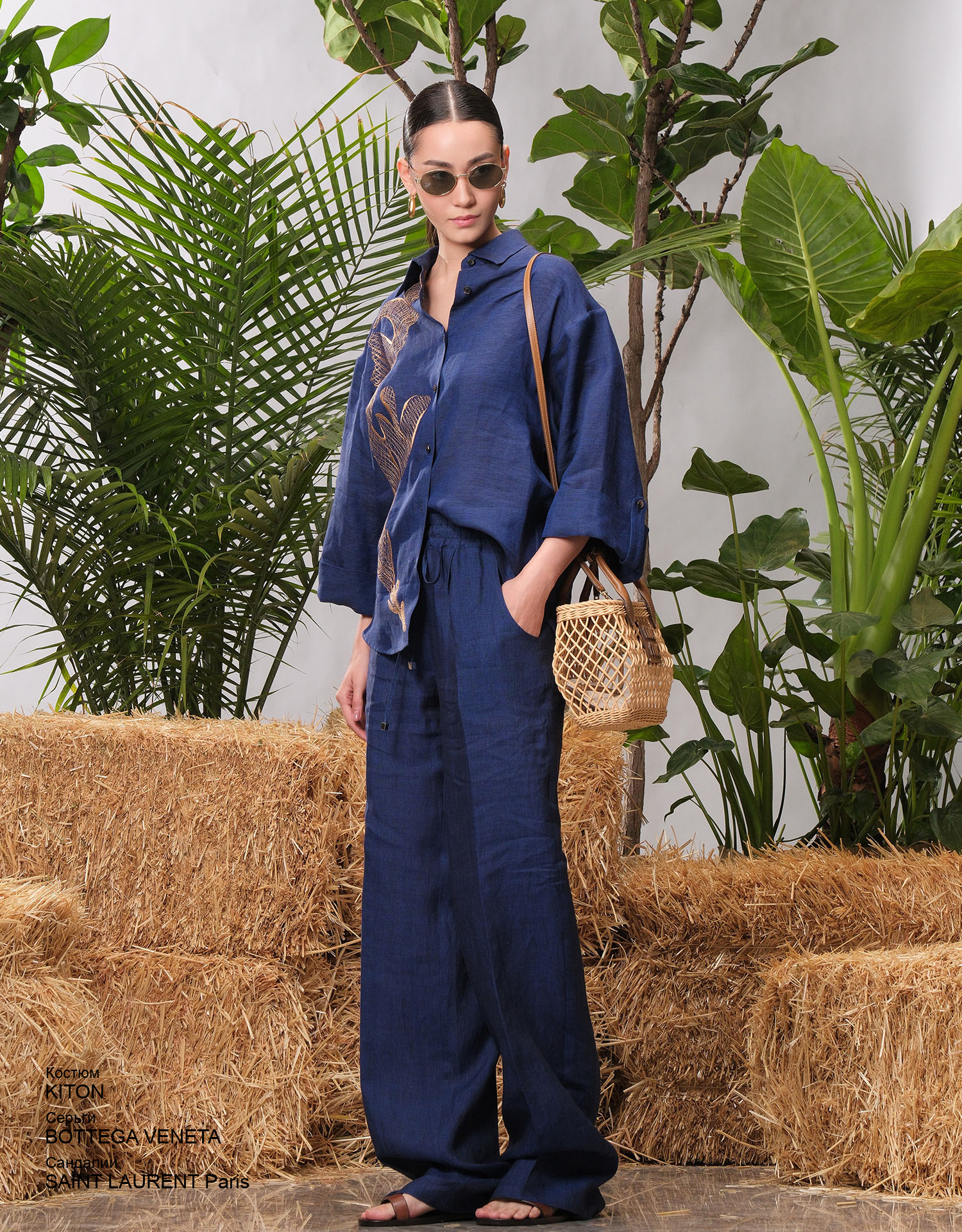 BOTTEGA VENETA Серьги look