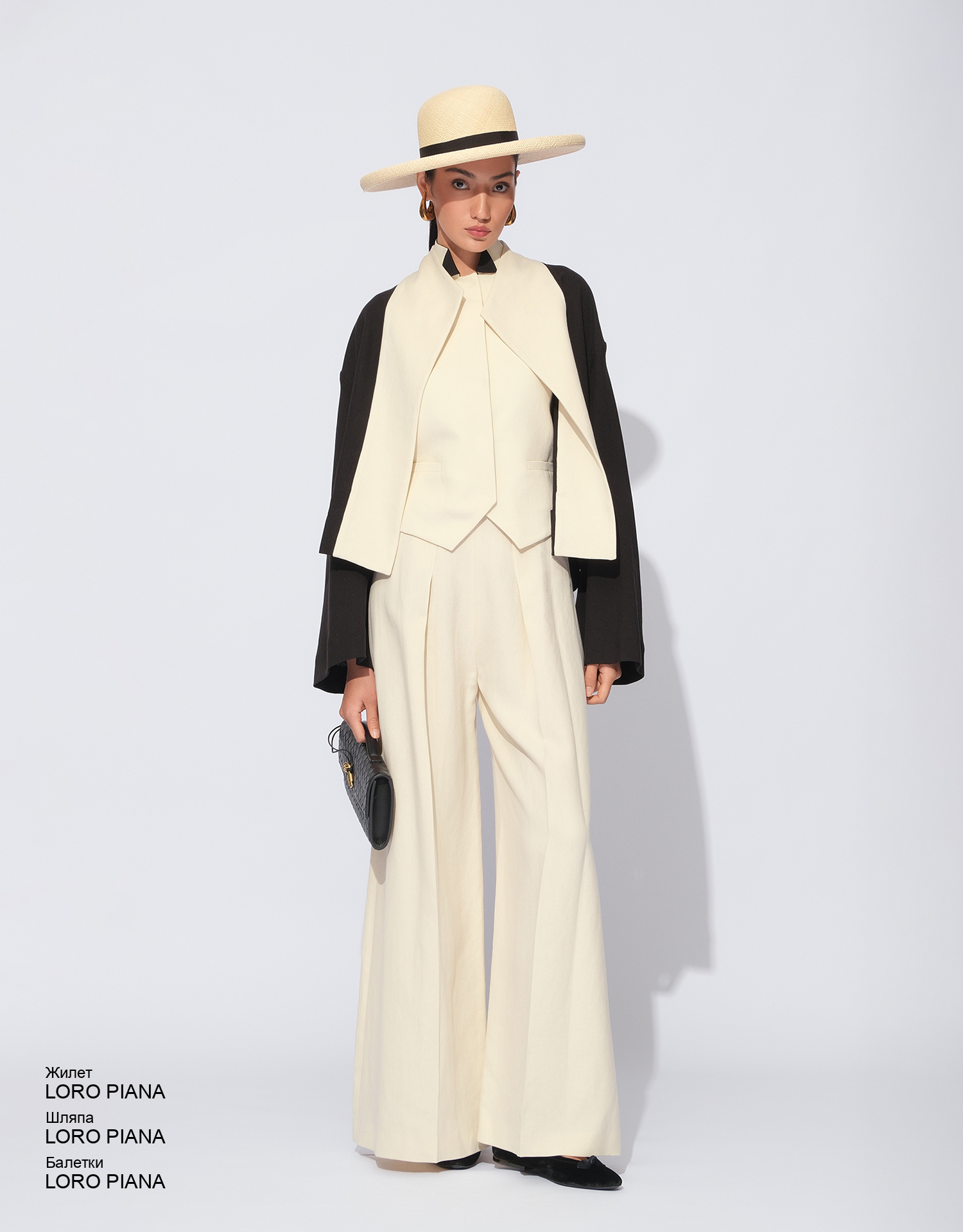 LORO PIANA Шляпа look