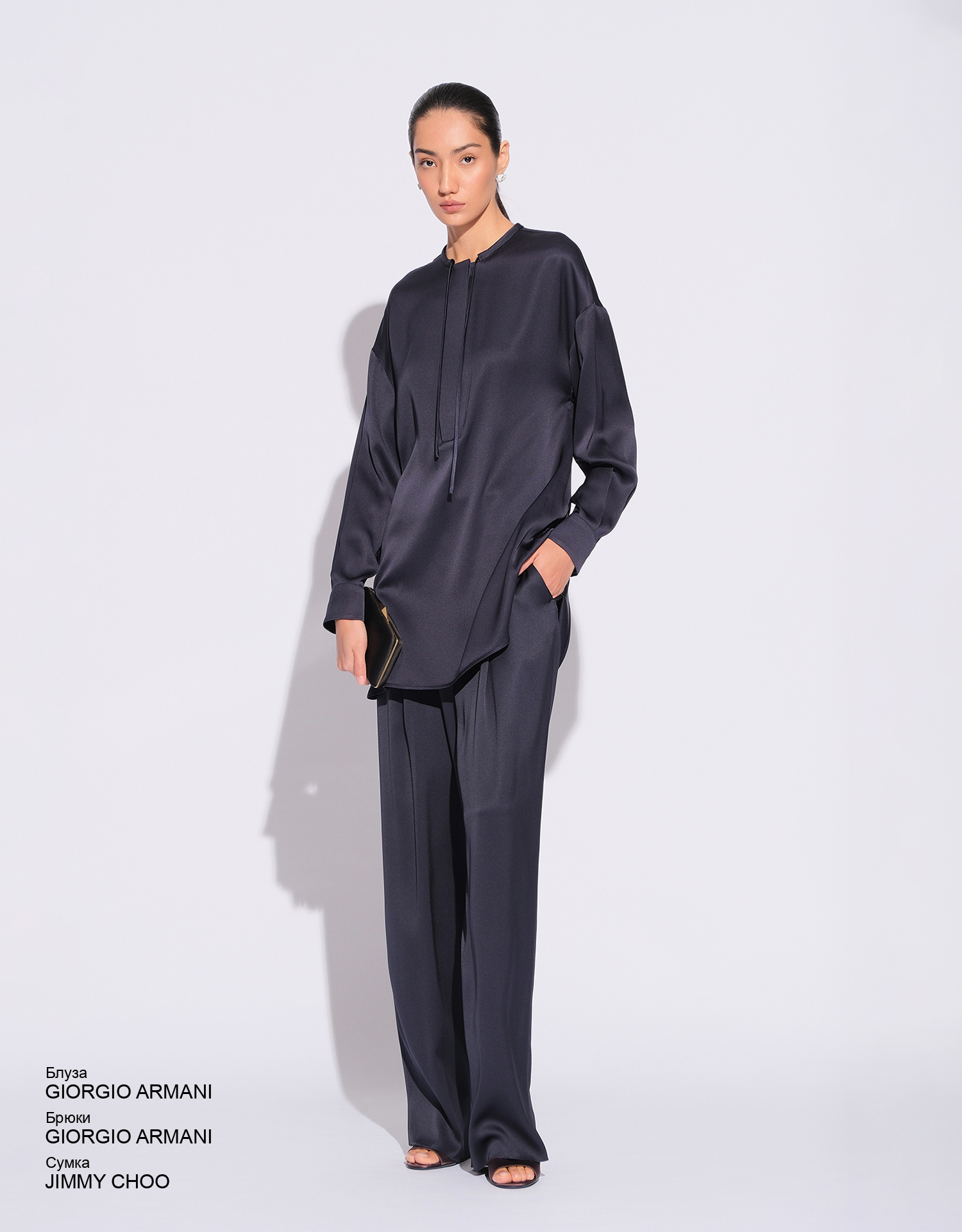 GIORGIO ARMANI Блуза look