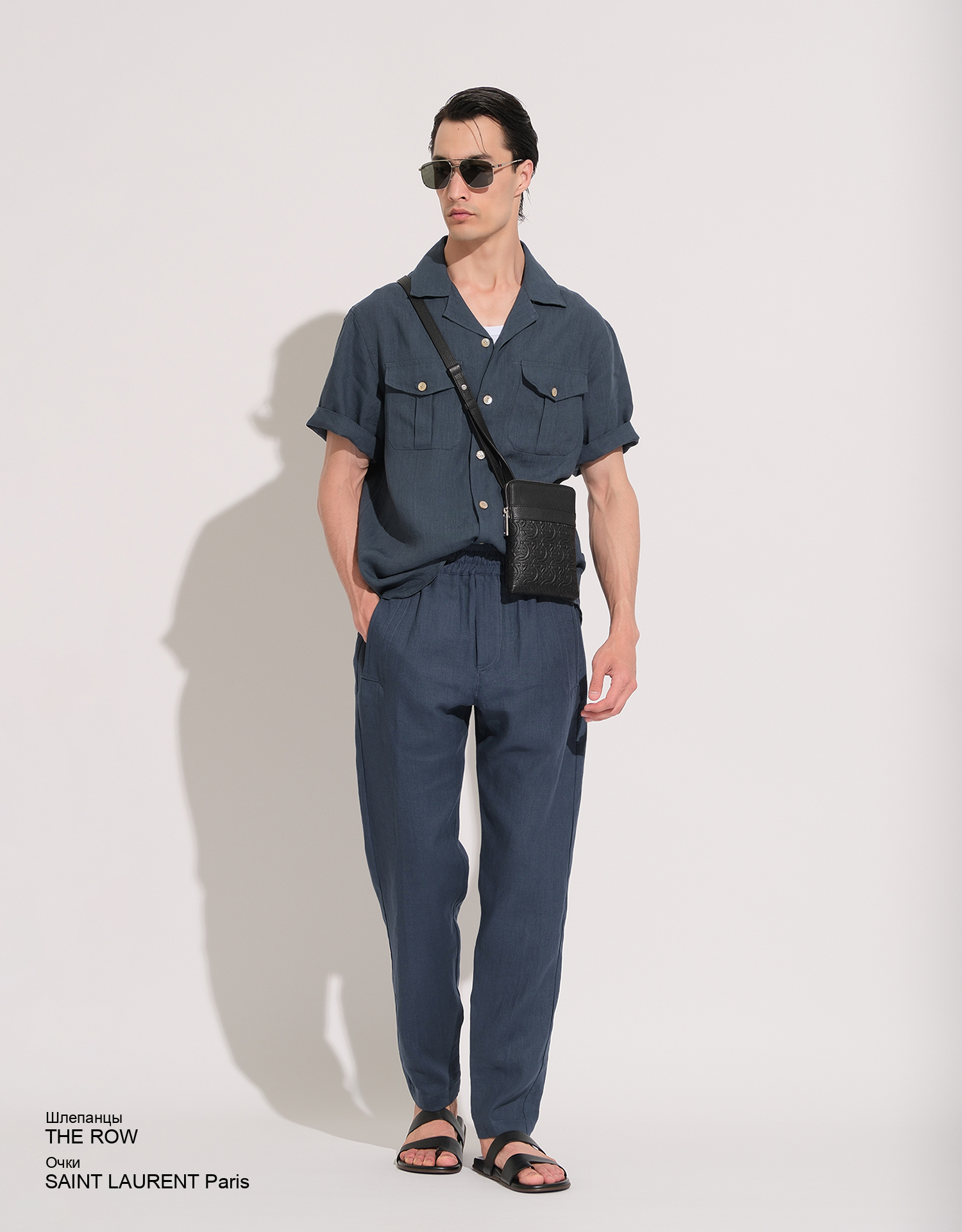 THE ROW Шлепанцы look