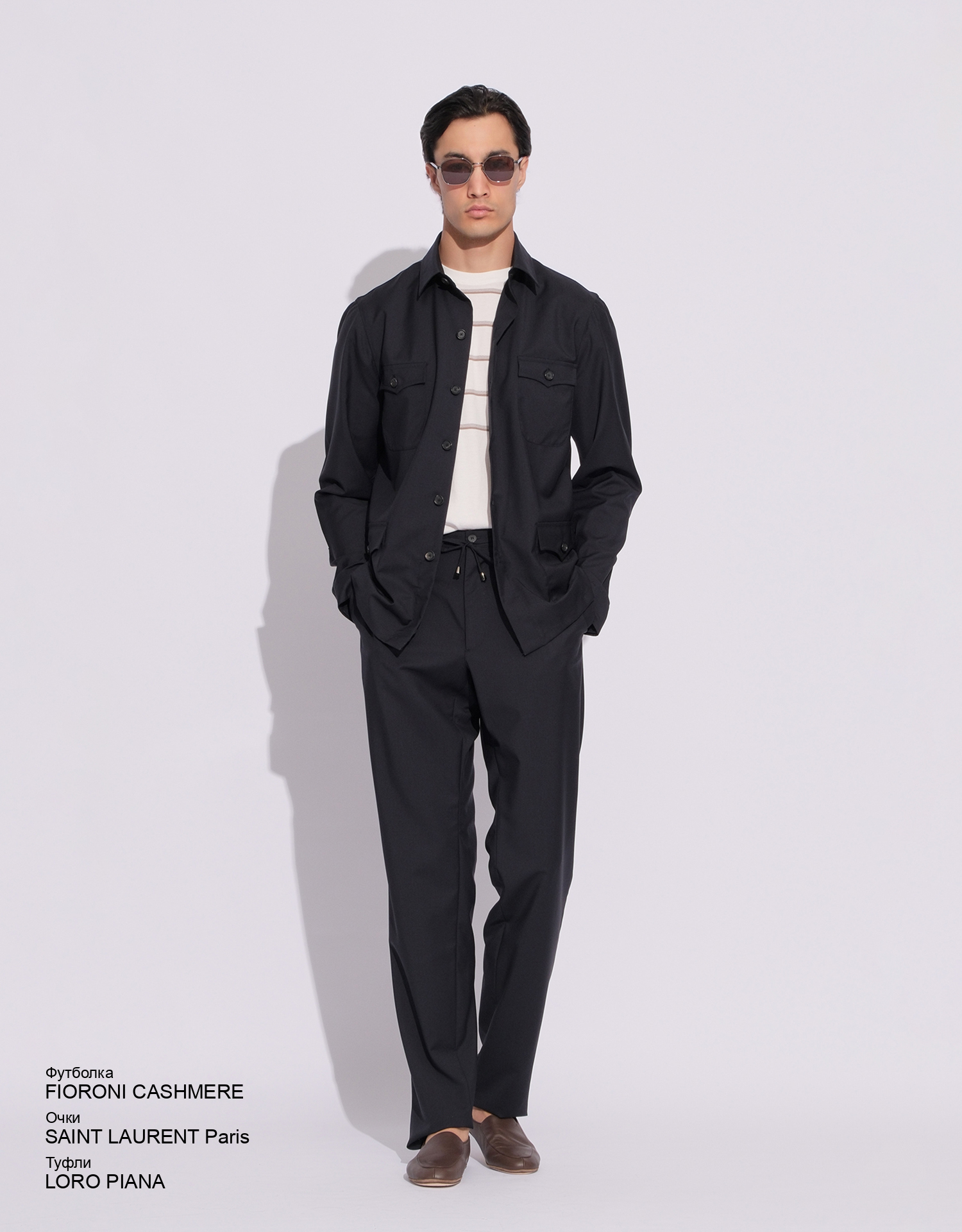 LORO PIANA Туфли look