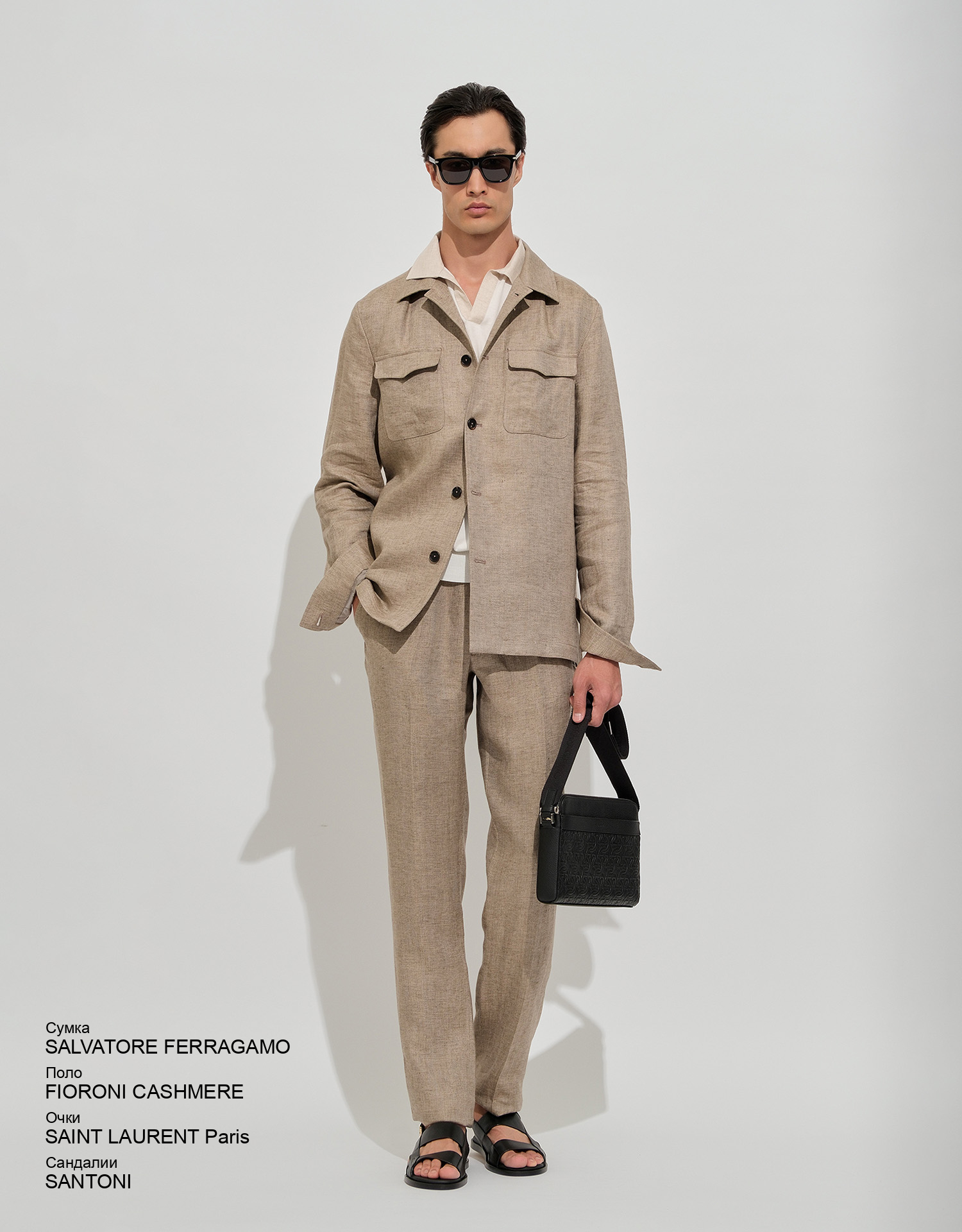 FIORONI CASHMERE Поло look