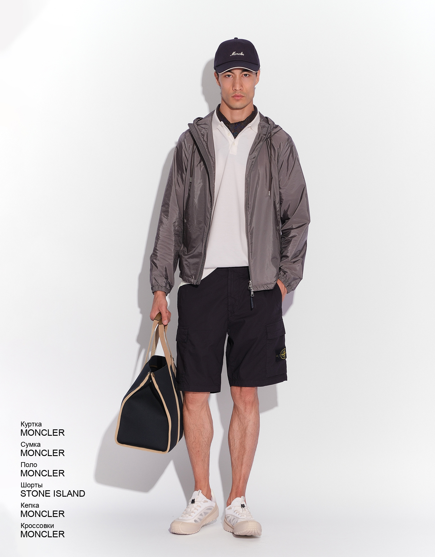 MONCLER Кепка look