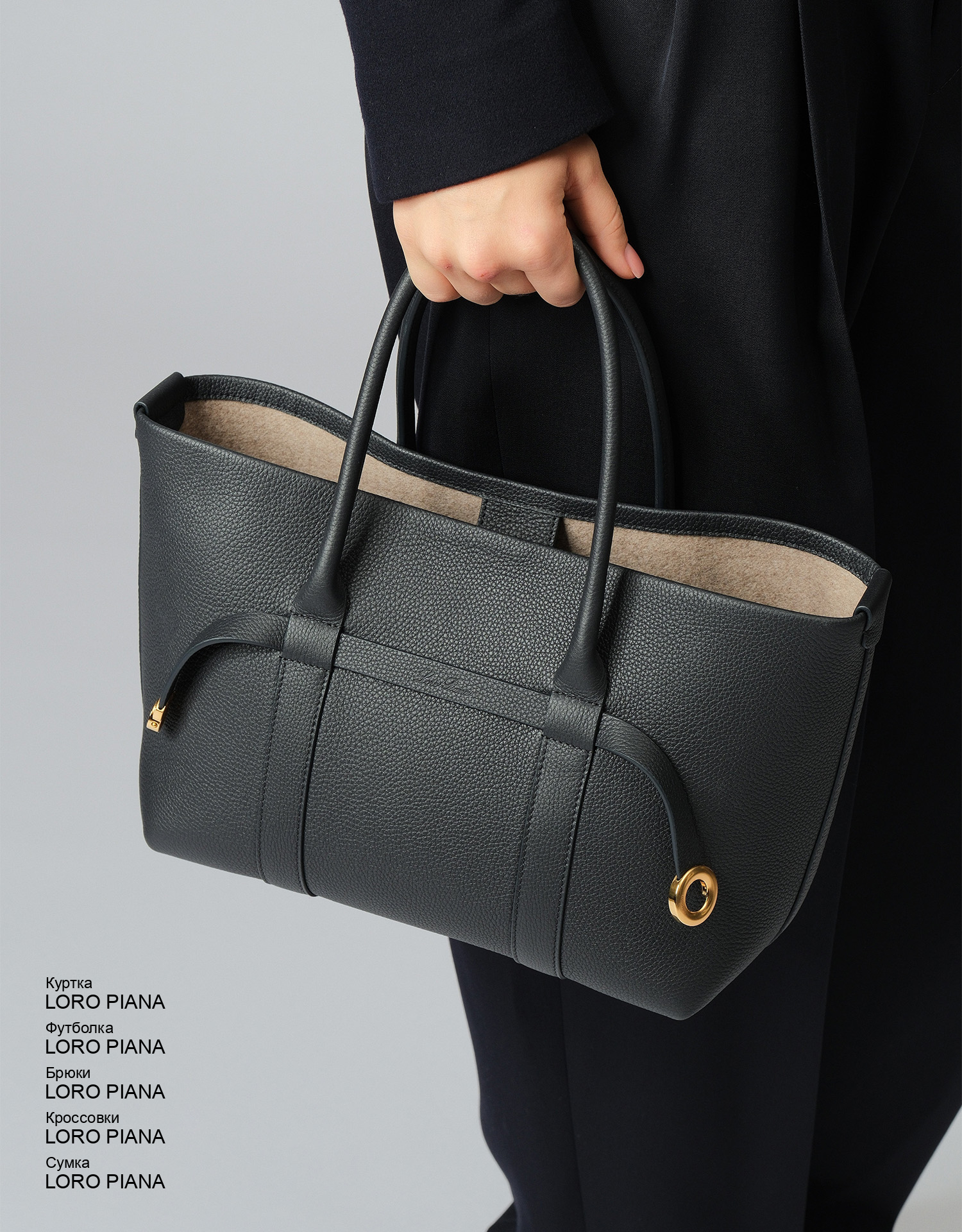 LORO PIANA Футболка look