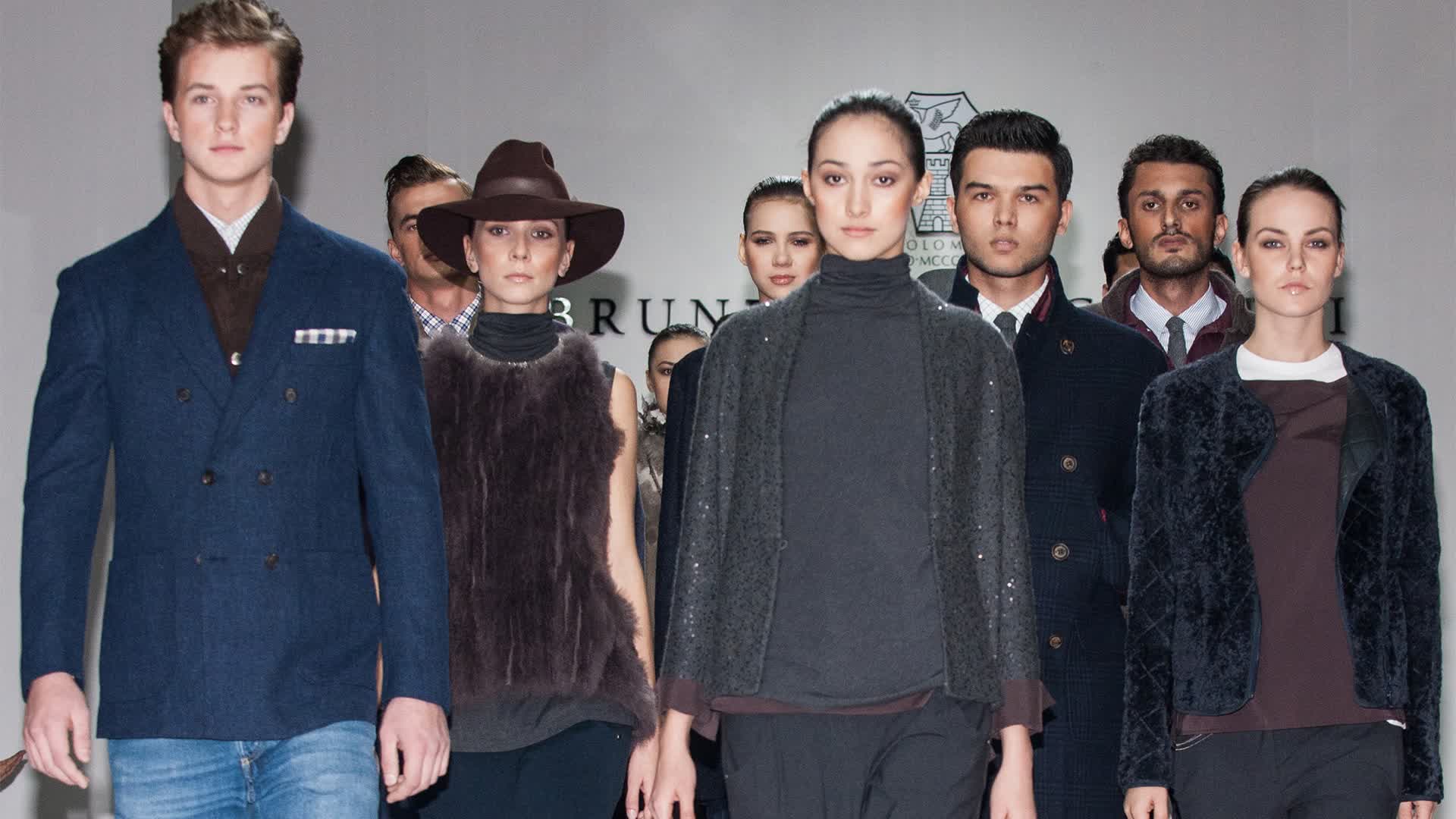 Glamour Avenue Zoom ПОКАЗ BRUNELLO CUCINELLI