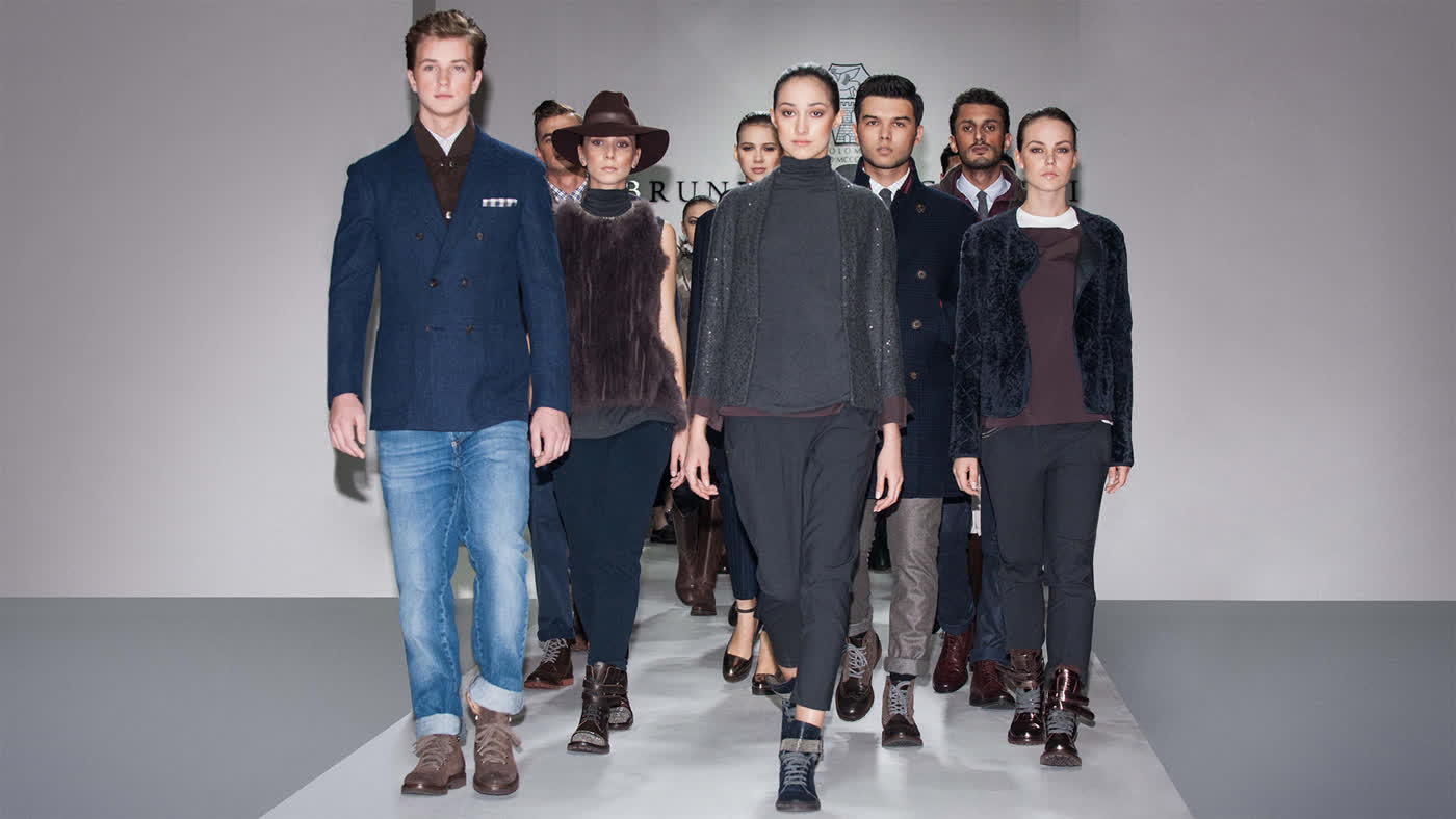 Glamour Avenue  ПОКАЗ BRUNELLO CUCINELLI