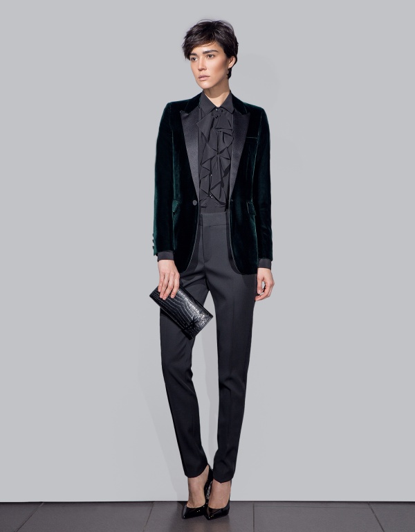 SAINT LAURENT Paris Блуза 2361