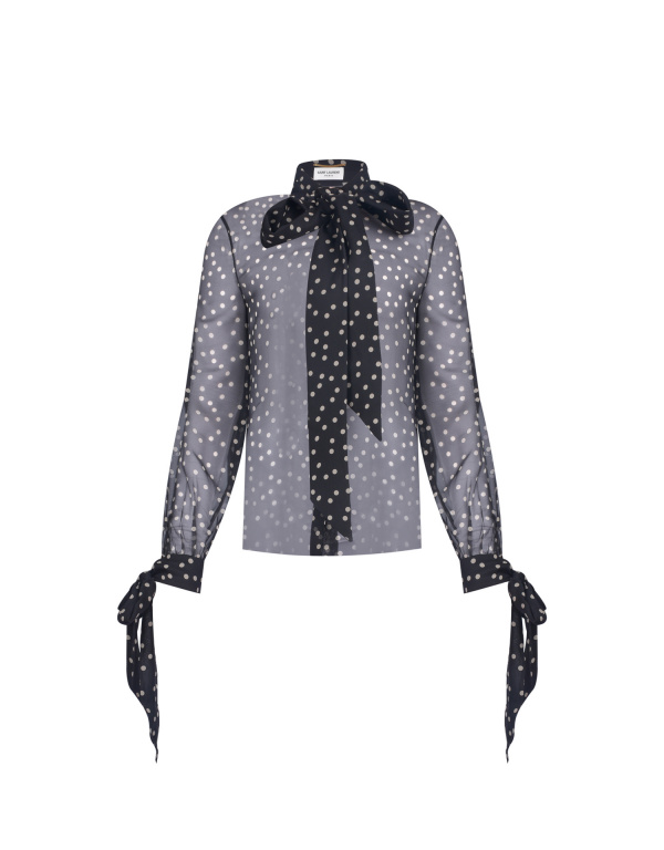 SAINT LAURENT Paris Блуза 21660