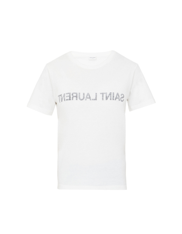 SAINT LAURENT Paris Футболка 38871